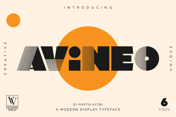 Avineo Font: Elevating Campaign Visuals with Modern Display Type