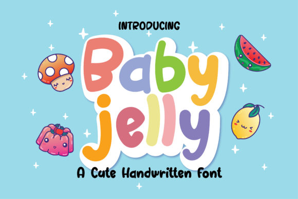 Baby Jelly: A Fresh Display Font for Editorial Creativity