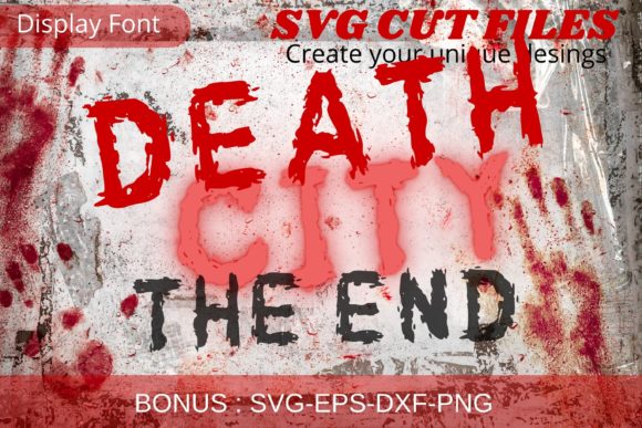 Death City Font Review: A Sketchy Display Typeface for Bold Branding