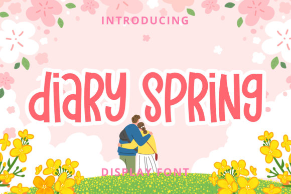 Diary Spring Font: A Playful Display Typeface for Branding