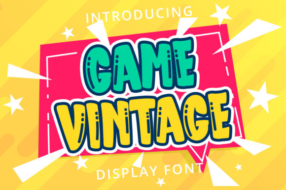 Game Vintage Font: Elevating Editorial Design