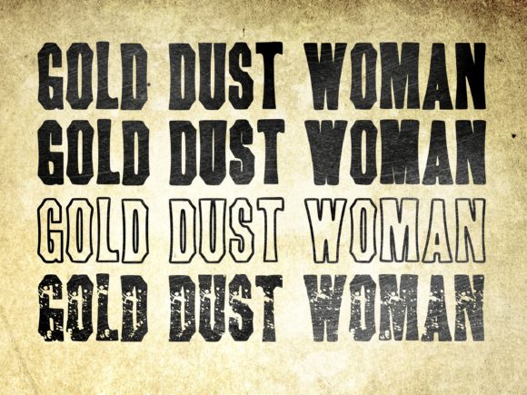 Gold Dust Woman Font Review: A Groovy Display Typeface