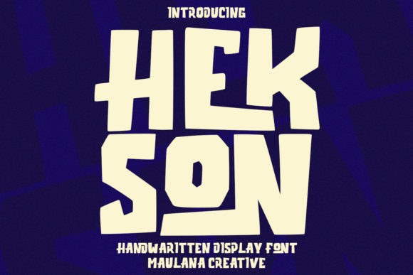 Hekson Font: Adding Playful Polish to Brand Visuals