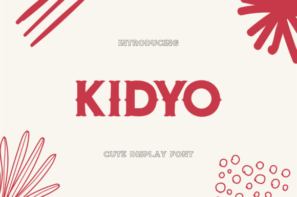 Kidyo Font: A Display Typeface for Bold Campaigns