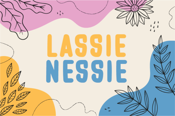 Lassie Nessie Font Review: A Display Typeface for Campaigns