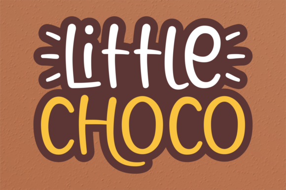 Little Choco Font: A Cozy Display Typeface for Branding