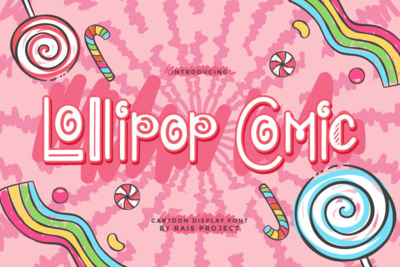 Lollipop Comic Font: Playful Branding for Small Business