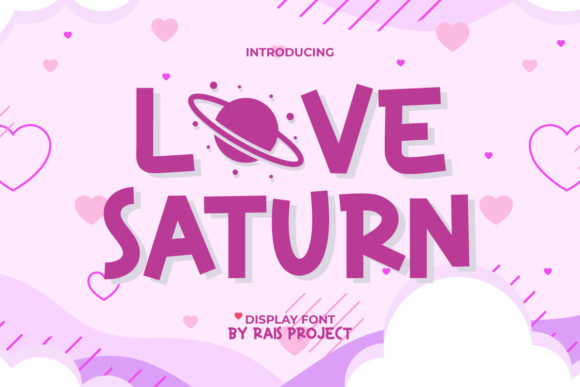 Love Saturn: A Friendly Display Font for Modern Editorial Design