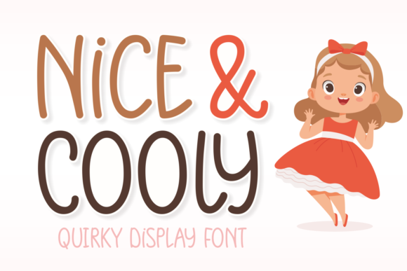 Nice and Cooly Font: Playful Branding for Small Business