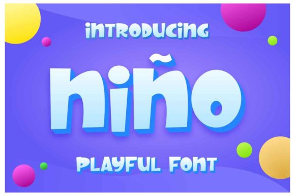 Nino Font: Playful Typography for Small Business Branding