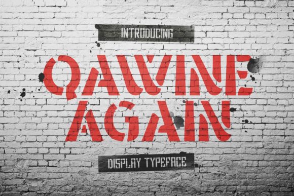 Qawine Again Font: Elevating Small Business Branding