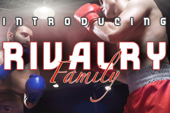 Rivalry Font: Bold Display Typography for Editorial Design