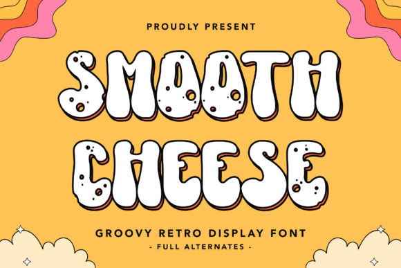 Smooth Cheese Font: Bold Display Type for Campaigns