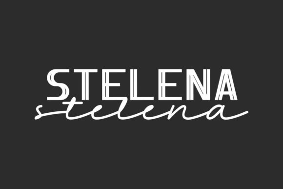 Stelena Font: Adding Chic Charm to Handmade Labels