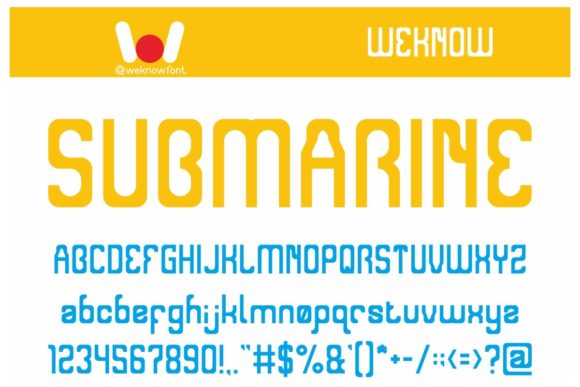 Submarine Font: A Stylish Display Typeface for Small Business Branding