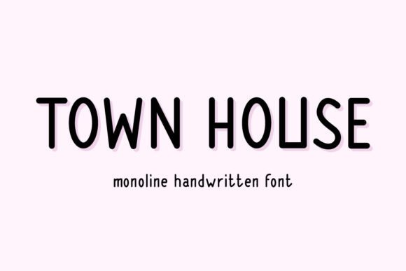 Town House Font: A Display Typeface for Editorial Warmth