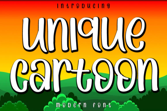 Unique Cartoon Font: Adding Handwritten Warmth to Editorial Layouts