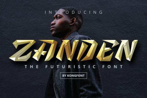 Zanden: A Playful Display Font for Crafters and Makers